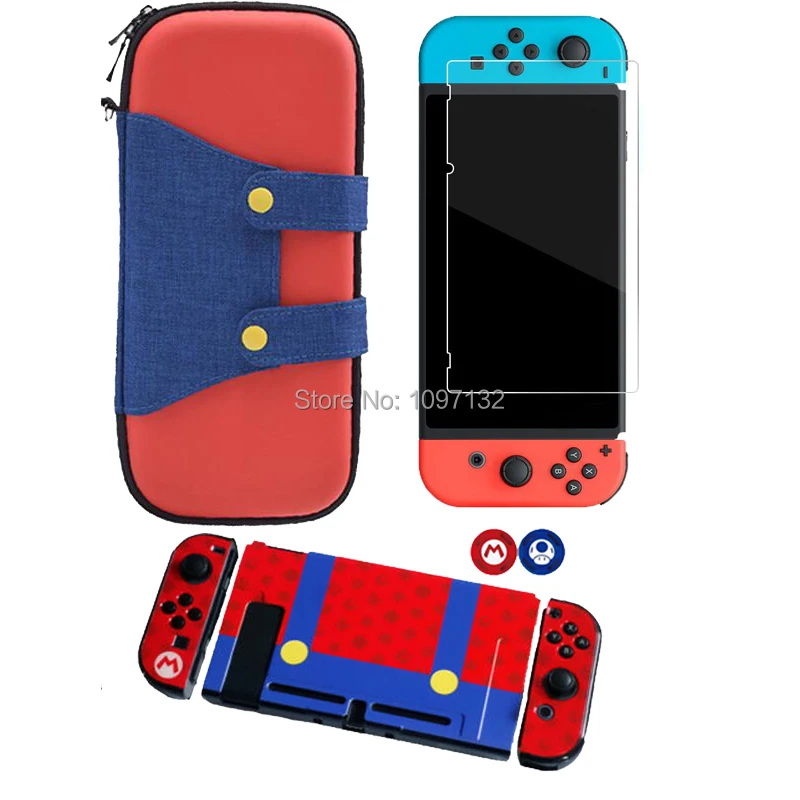 Пластиковая оболочка чехол наклейка для консоли Nintendo Switch NS NX сумка хранения