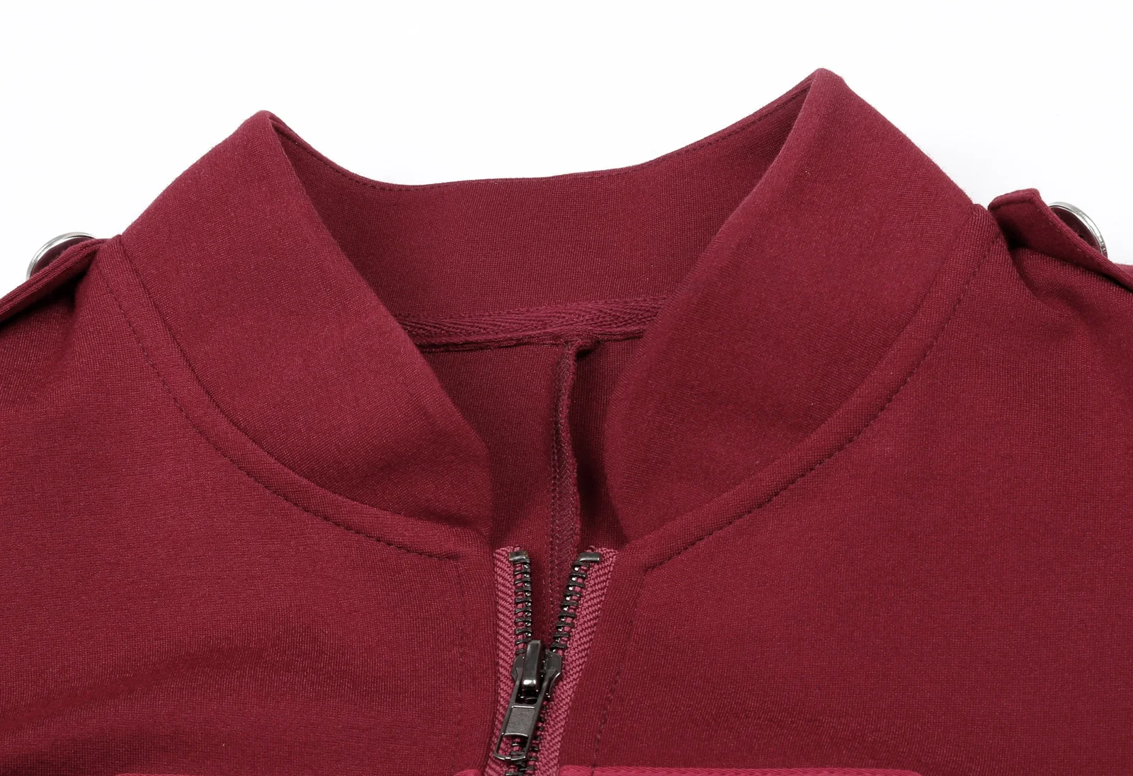 Женская приталенная куртка на молнии с пуговицами и молнией спереди|Женские