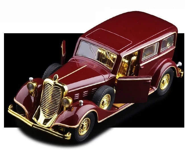 Весы 1:32 Cadillac Deluxe Tudor Limousine 8C литая модель автомобиля игрушка свет и звук коллекция|