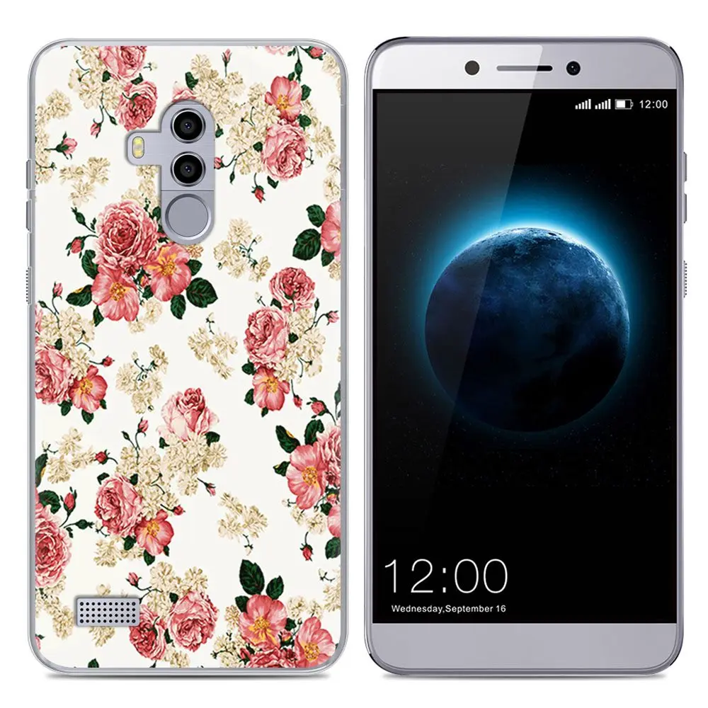 Shockproof Phone Case For Leagoo T8S 5.5-inch Cute Cartoon Fashion Design TPU Silicone Cover |
