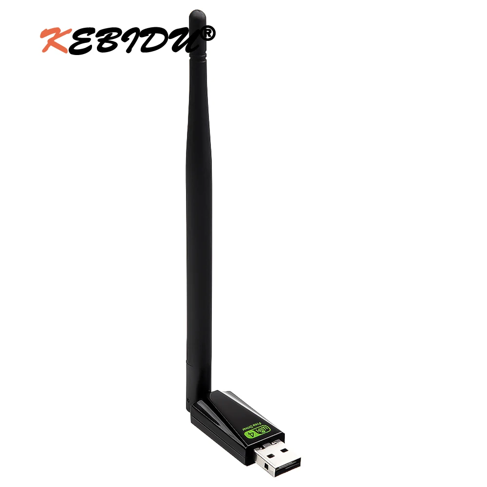 KEBIDU мини беспроводной USB Wifi 150mbps беспроводная сетевая карта Бесплатный драйвер