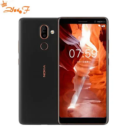 Оригинальный Nokia 7 Plus, Android 8, глобальная прошивка, OTA, 4 ГБ, 64 ГБ, Восьмиядерный процессор Snapdragon 660, 6,0 дюйма, 2160x1080P, 18:9, 3800 мАч, Bluetooth 5,0