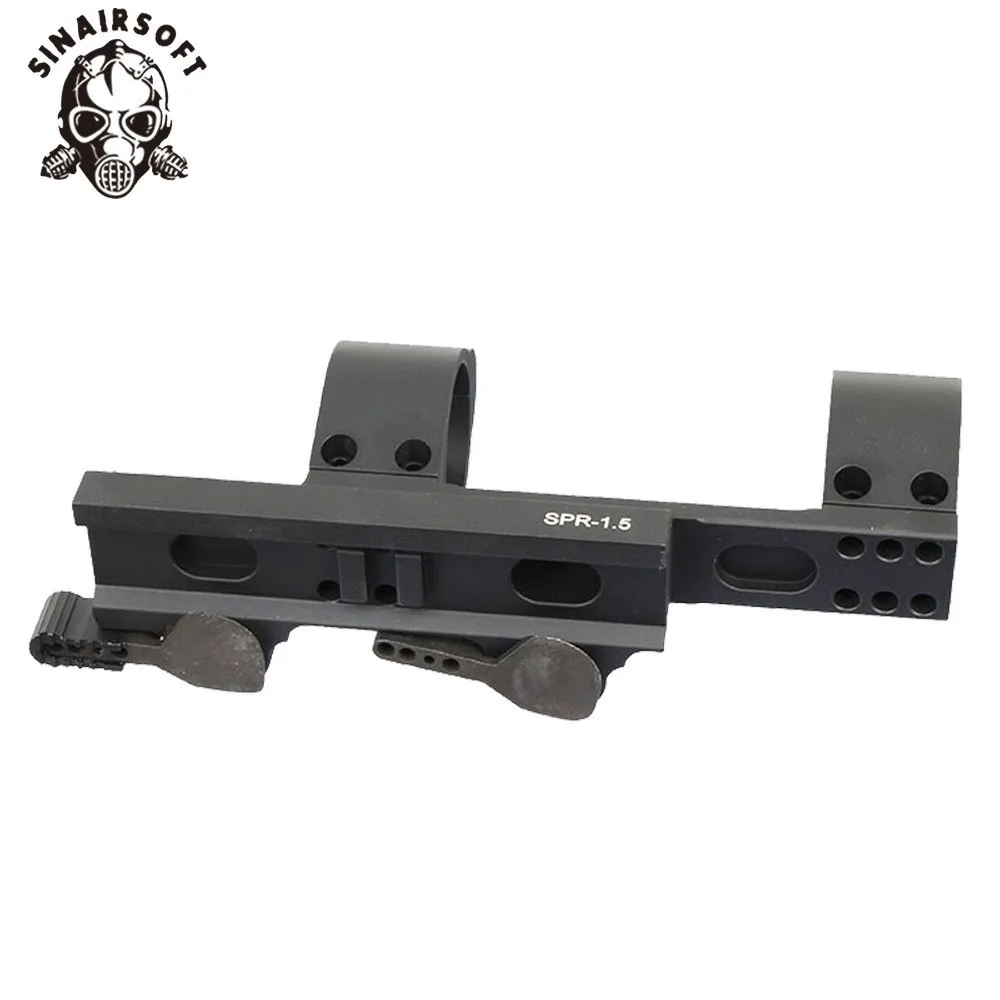 Tactics SPR-1.5 QD Quick Release Mount Adapter 20mm Picatinny Rail Base For 30mm Tube Diameter BB Air Gun Paintball Accessories | Спорт и