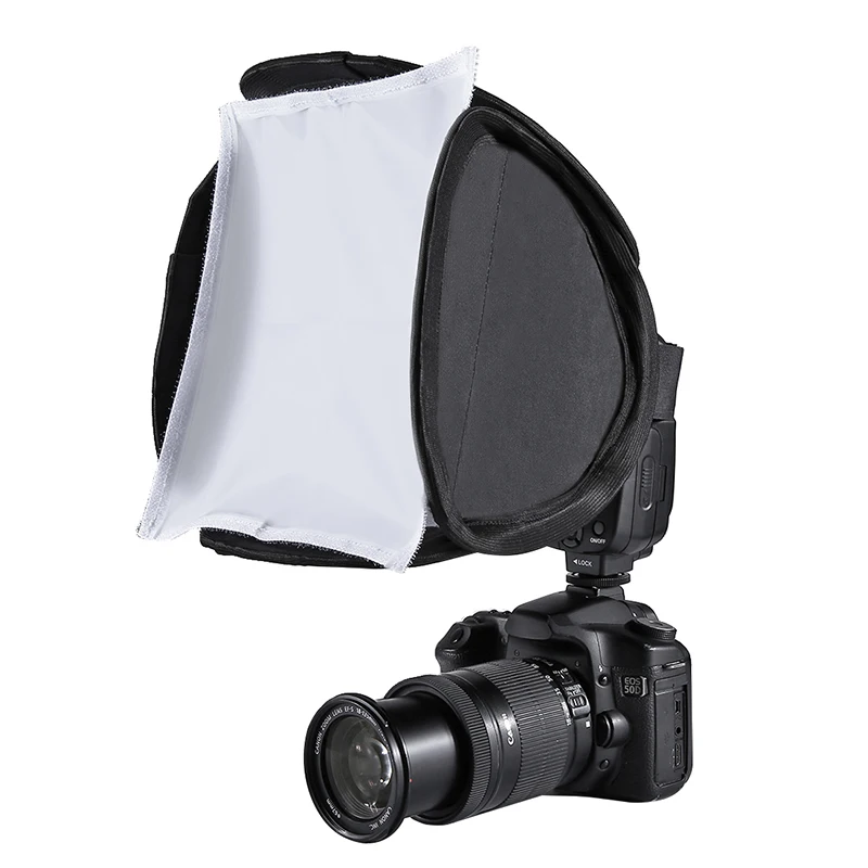 23X23cm легко складывающееся кольцо Speedlite рассеиватель Отражатель для Canon Nikon Godox