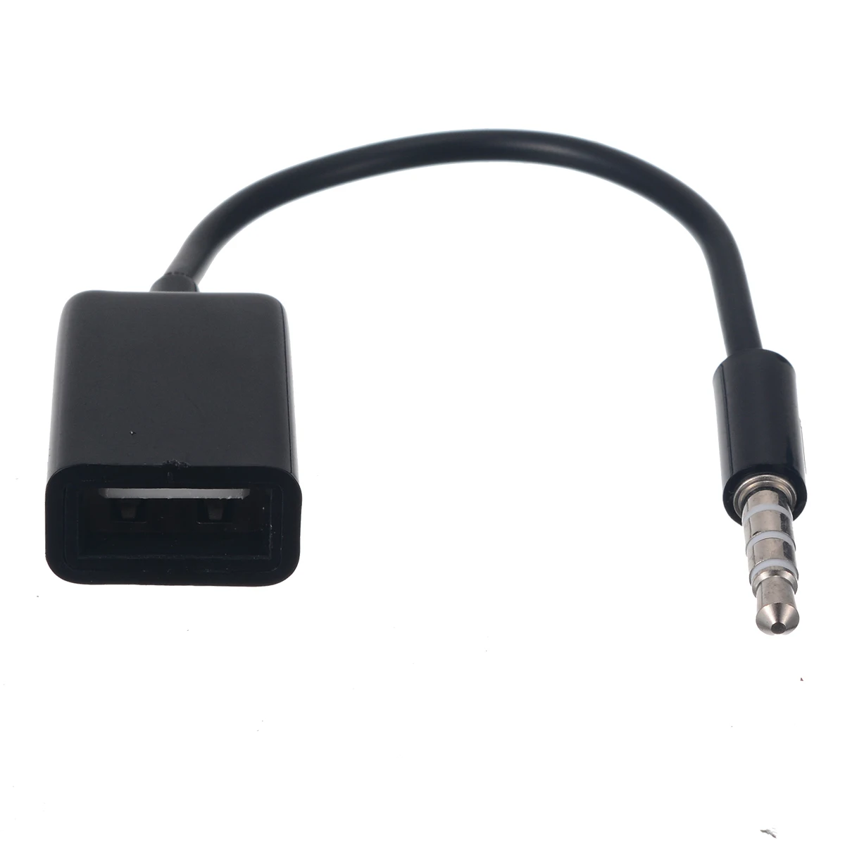 

Universal 3.5mm Audio AUX Jack To USB 2.0 Disk Converter Adapter Cables Splitter Switch Extender