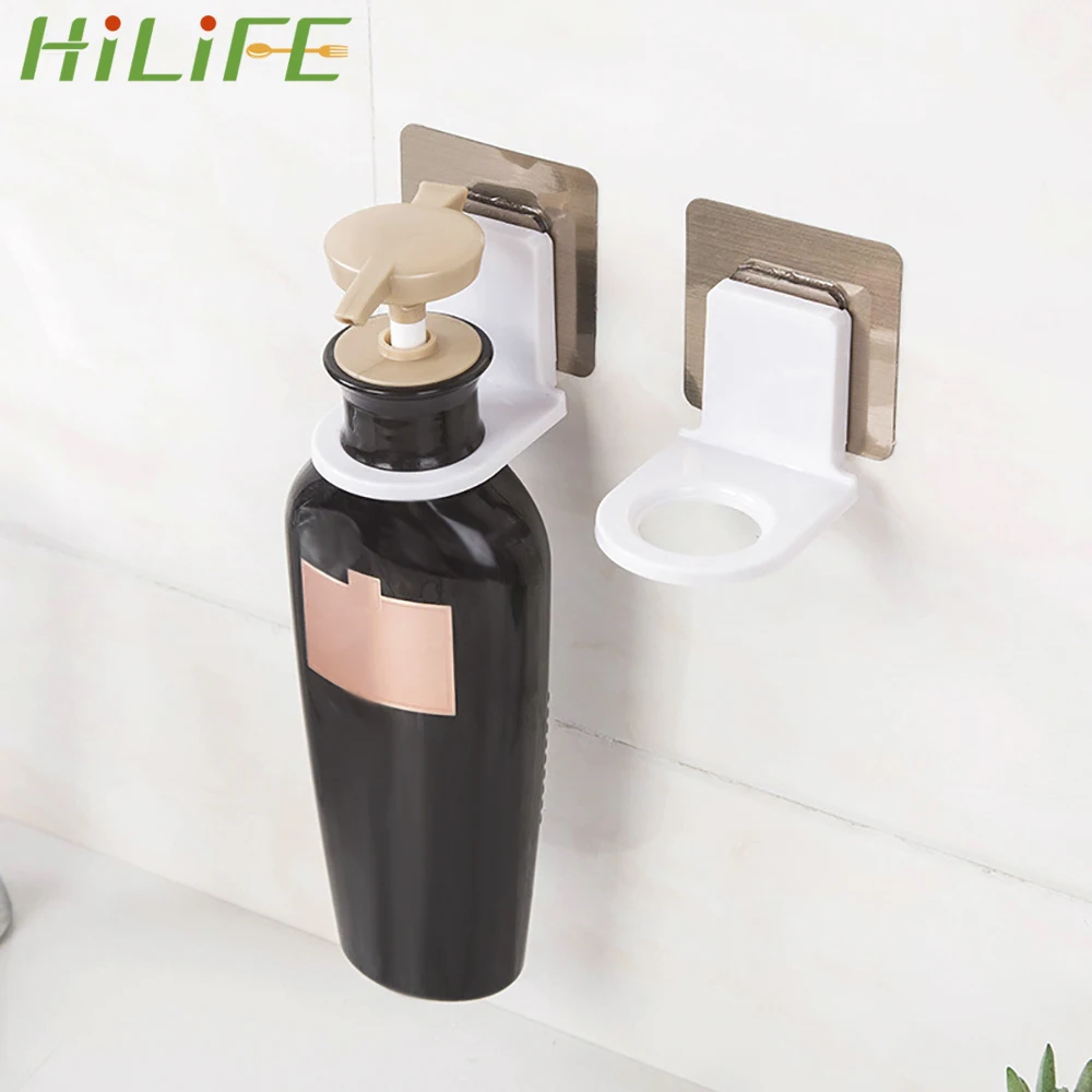 HILIFE сильный клейкий крюк Розетка Держатель для гель душа шампунь бутылки