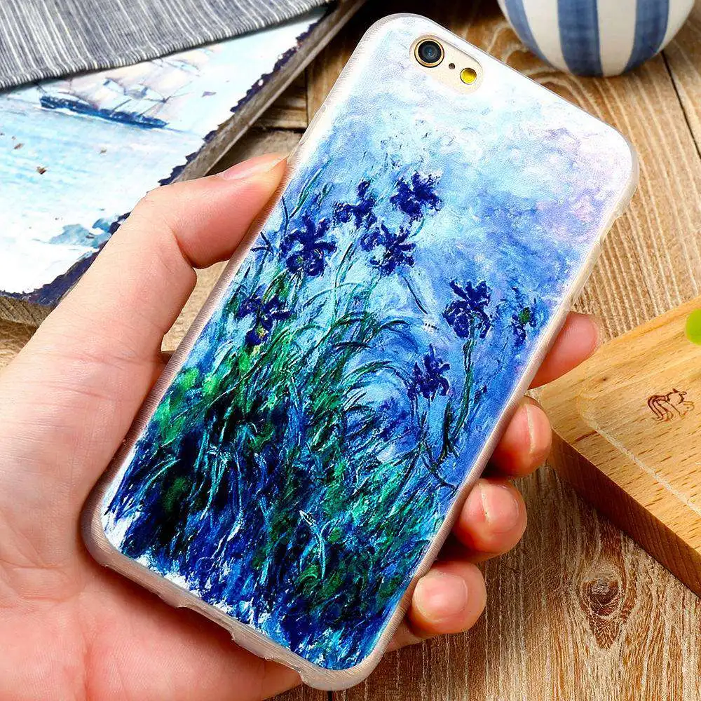 Чехол CASEIER с 3D тиснением для Samsung S6 S7 Edge чехлы художественным цветочным принтом