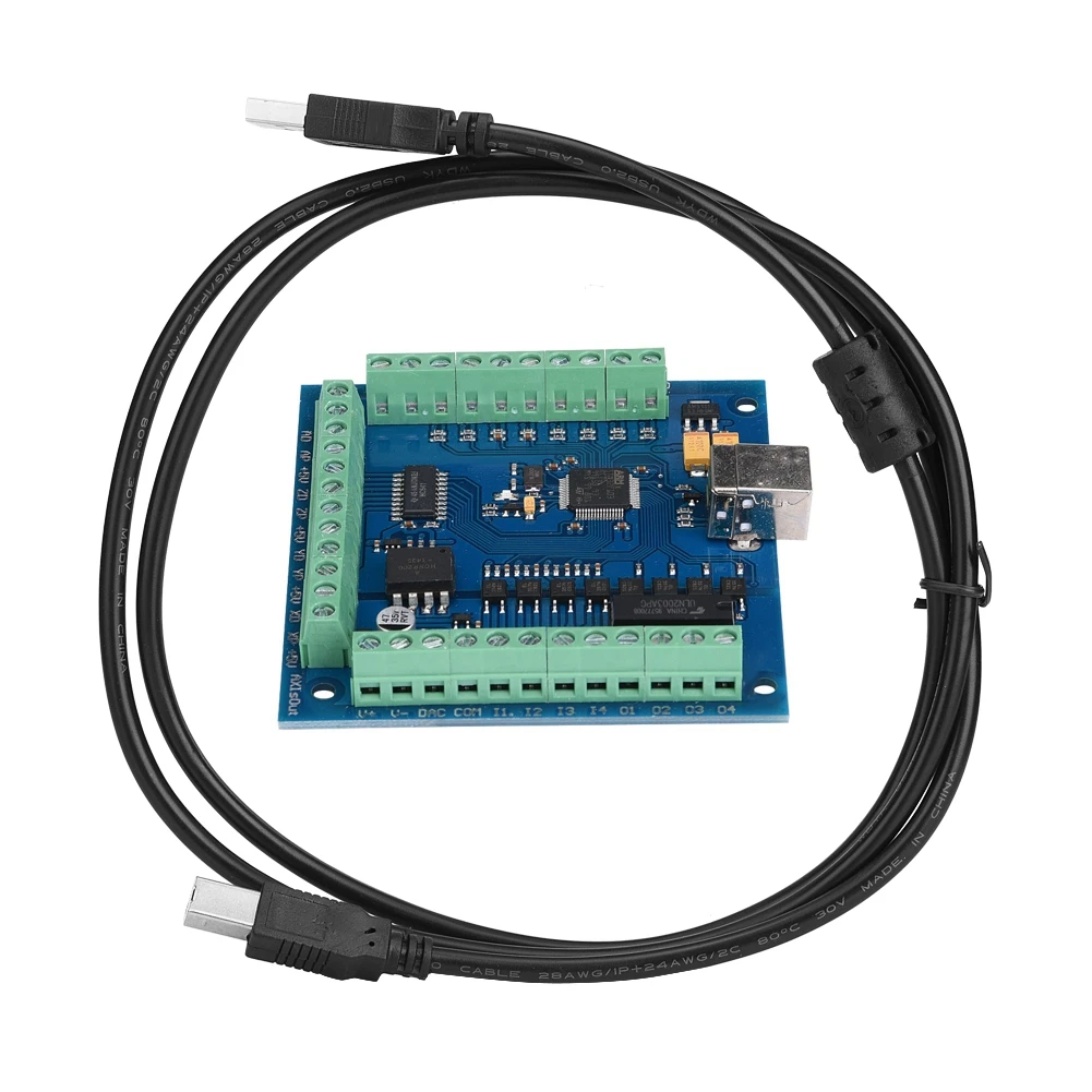 MACH3 плата управления движением USB 4 оси 100 кГц CNC контроллер движения для