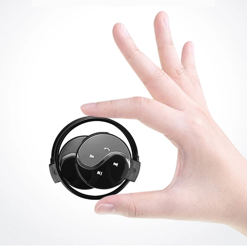 Мини 603 беспроводные Bluetooth наушники спортивные стерео fm радио Mp3 музыкальный