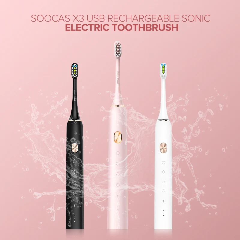 Xiao mi jia зубная щетка Soocare X3 Soocas обновленная электрическая звуковая умная очистка