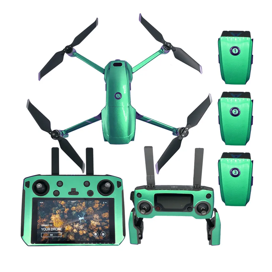 Флуоресцентные Стикеры для кожи тела DJI Mavic 2 Pro/Zoom водонепроницаемый корпус дрона