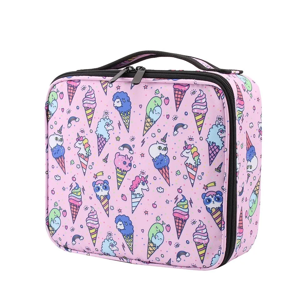 Deanfun чехол для макияжа Радуга мороженое Единорог водостойкий красочная