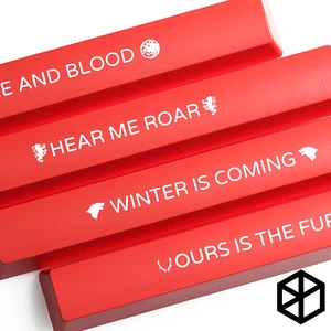 Клавишные колпачки для пробела, черные, красные, механические, подсветка клавиатуры, Новинка