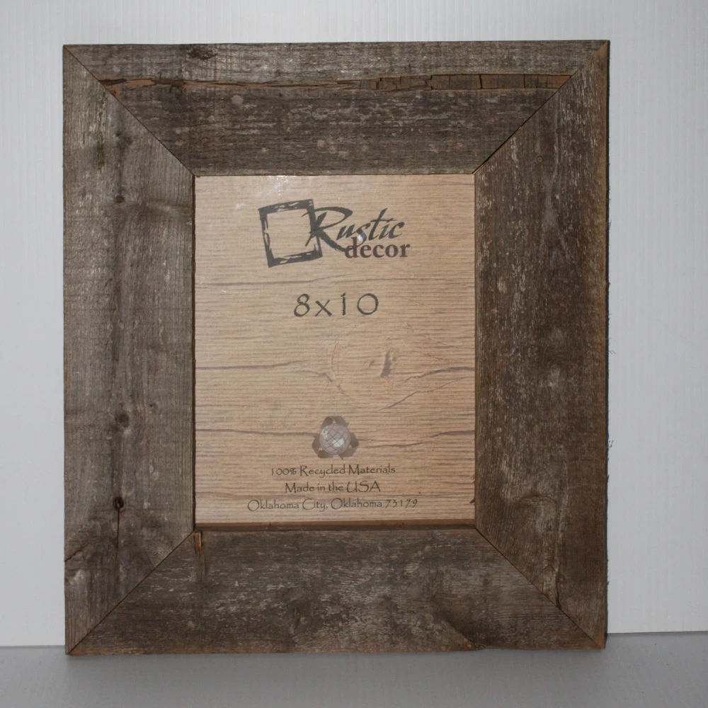 8x10 для деревенского сарая дерево Экстра широкая настенная рамка|Рамка| |