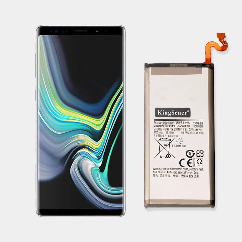 Аккумулятор KingSener для Samsung Galaxy Note 9 N9600 EB-BN965ABU N960 N960U SM-N9600 SM-N960F 4000mAh (art.: 7ad249cfa) - 7ad249cfa