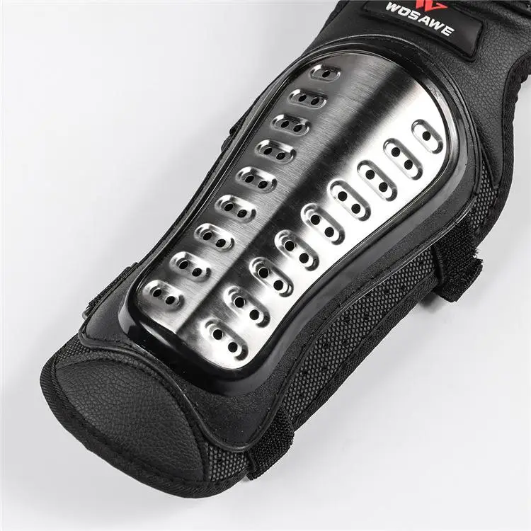 Наколенники для экстремальных видов спорта 2шт/лот Нержавеющая сталь Лыжный мотокросс Мотоцикл MTB Велосипедные опоры Поддержка Стулья Защитный ON