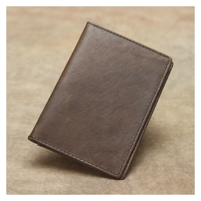 Мужской кожаный чехол с водительским удостоверением автомобиля 2 водительские