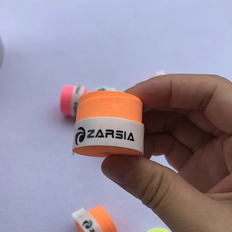 ZARSIA оранжевые противоскользящие теннисные накладки ручки для бадминтона