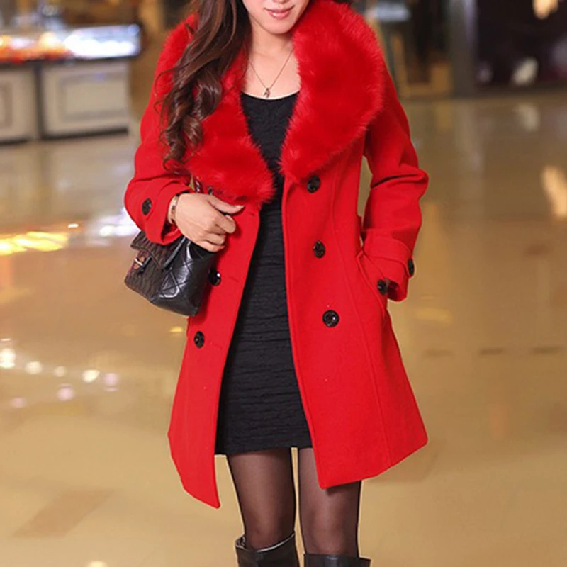 Женская куртка зимнее шерстяное длинное приталенное пальто парка женская