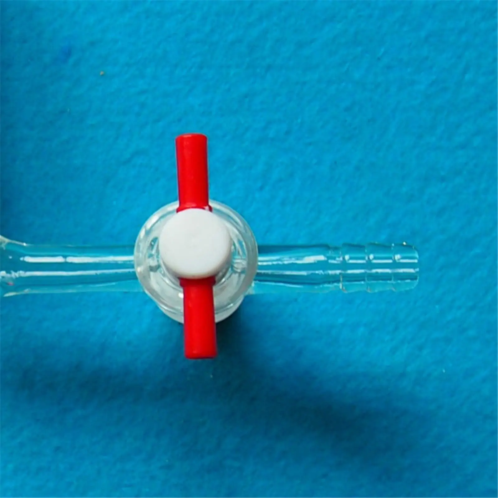 24/40 Glass Vacuum Transfer Adapter Two PTFE Stopcock Lab Chemistry Glassware | Канцтовары для офиса и дома