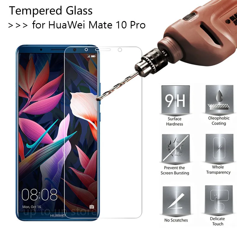 Закаленное стекло 9H для Huawei Mate 10 Pro Защита экрана huawei Mate10 pro Премиум Защитная