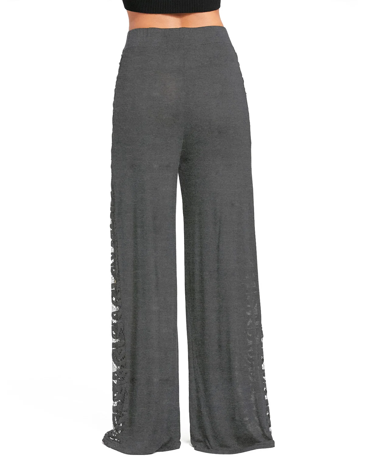 Женские повседневные кружевные брюки Kenancy модные трикотажные с