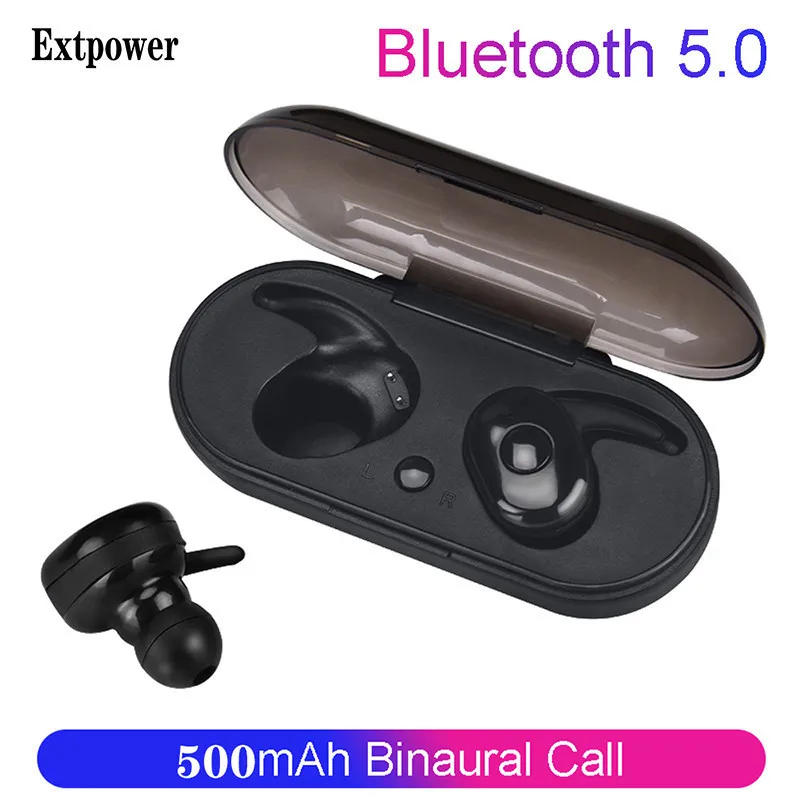 Наушники Bluetooth настоящие беспроводные наушники стерео со встроенным HD