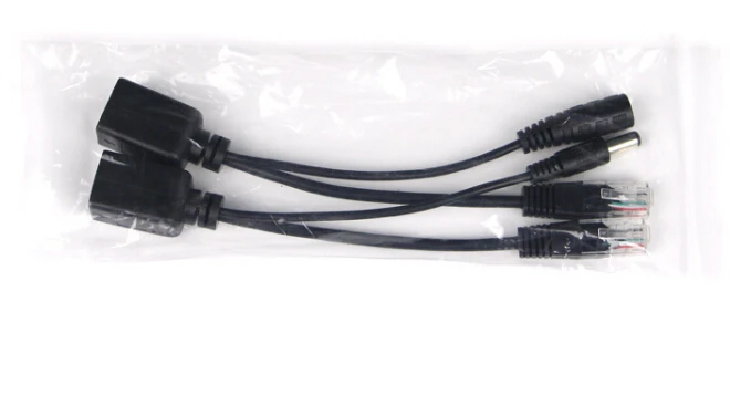 100 пар кабель переходник POE Power Over Ethernet Разветвитель RJ45 Poe|Кабели VGA| |