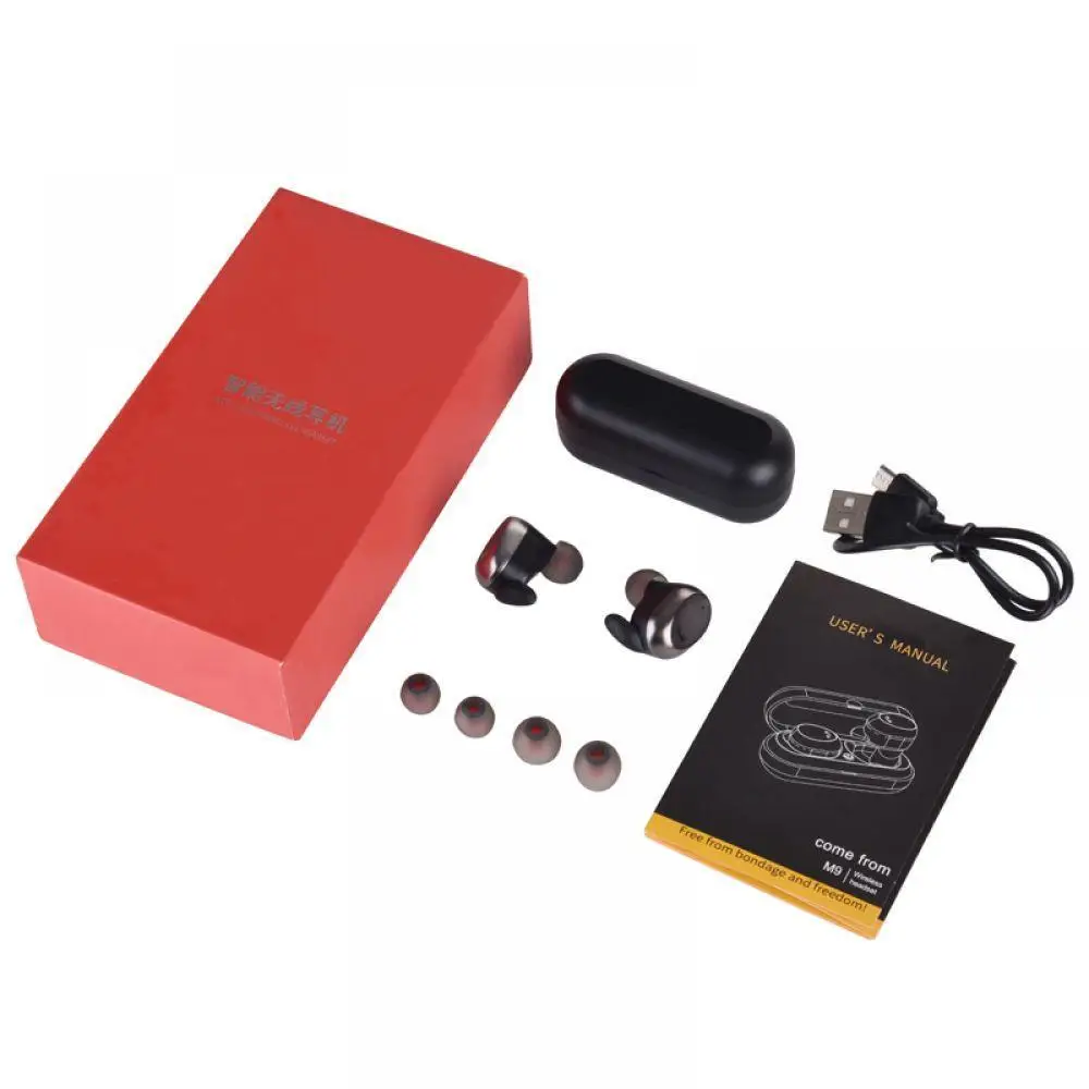 M9 TWS беспроводные наушники Bluetooth с микрофоном мини Bleutooth слуховой аппарат для