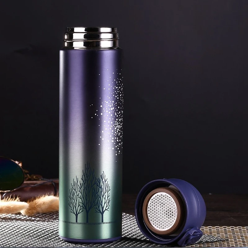 Double Wall Stainless Steel Vacuum Flasks 500Ml Cup Coffee Tea Milk Travel Mug Thermo Bottle Gifts | Дом и сад