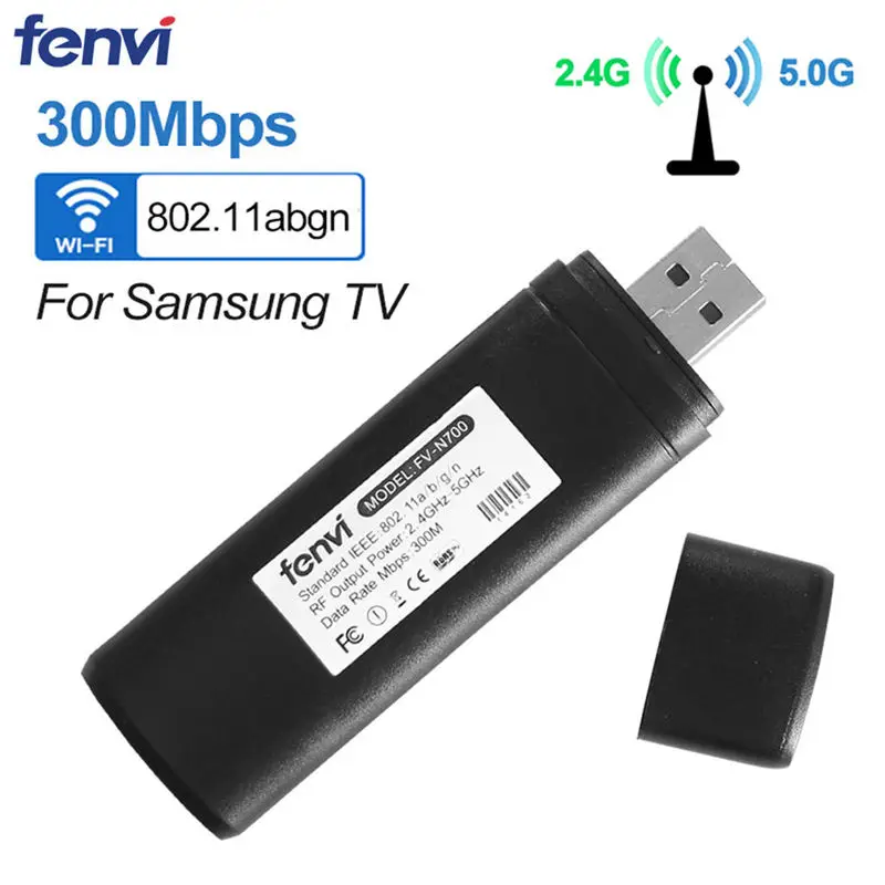 Fenvi двухдиапазонный 300 Мбит/с беспроводной Usb Wifi Lan адаптер Ralink Rt3572 Dongle 2 4 г/5 ГГц