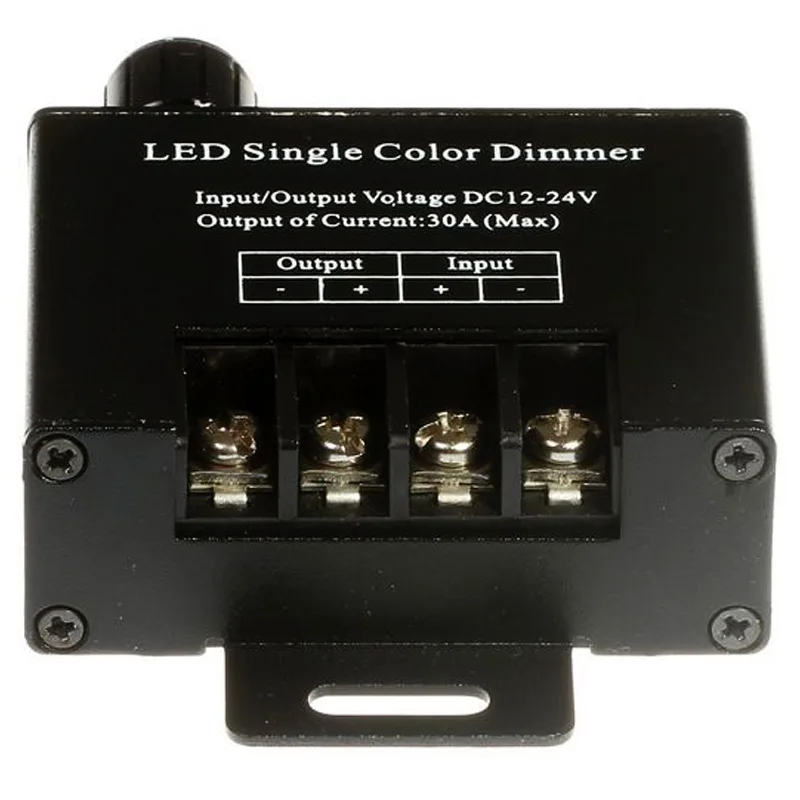 Розничная продажа 30A Led Одноцветный диммер DC12V-24V для диммера RF Диммируемый