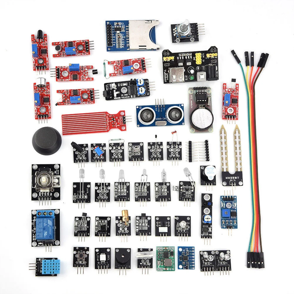 45 In1 Multi плата для монтажа сенсорных модулей комплект Обновление версии Arduino