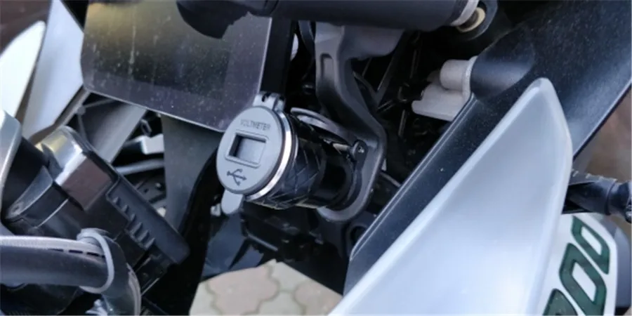 5v 2.1a Dual Usb Port Cigarette Lighter Socket Car Charger Inverter For BMW F800gs F650gs F700gs R1200gs Motorcycle Plug | Автомобили и