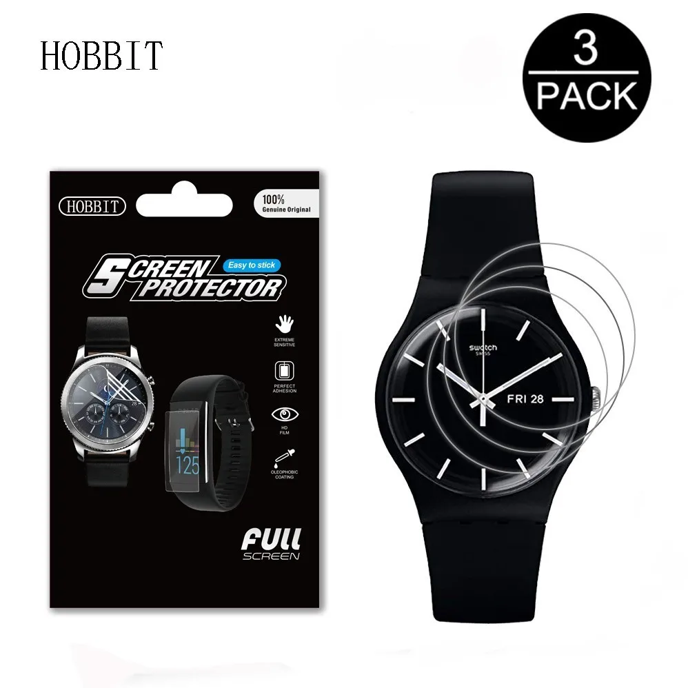 Взрывозащищенная защитная пленка для часов Swatch Mono SUOB720 SUOB704 GB274 SFM118M SUOK703 SUOB702 LB160G 3
