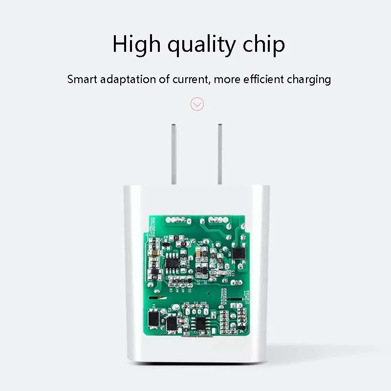 5V 2.1A USB зарядное устройство для IPhone X 8 7 IPad быстрое настенное US адаптер Samsung S9 Xiaomi Mi