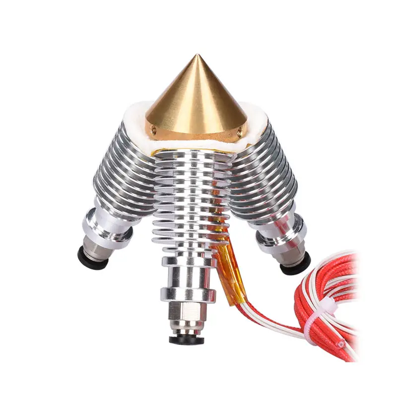 Алмазный экструдер Reprap Hotend 3D V6 радиатор 3 в 1 мульти сопло Экструдер принтер Набор
