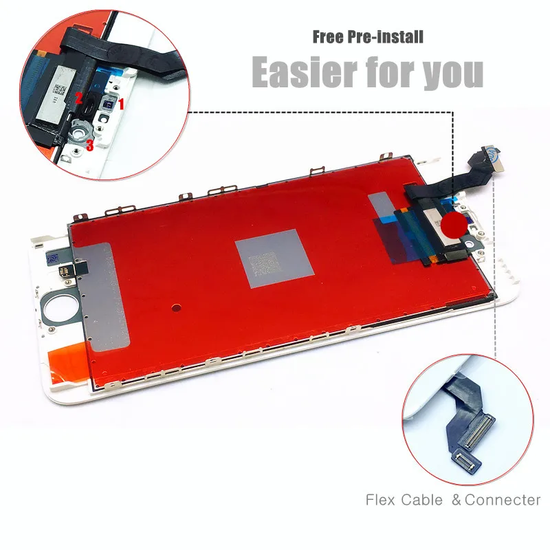 

Replacement Touch Screen For iPhone 5 5se 6 6S 6p LCD display Assembly Display LCDs for iphone 5s Digitizer Pantal free tools