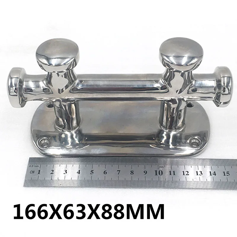 Stainless Steel 166MM Heavy Duty Cleat Hot Sale Marine Hardware Mooring Lamp Boat Bollard Double Cross | Автомобили и мотоциклы