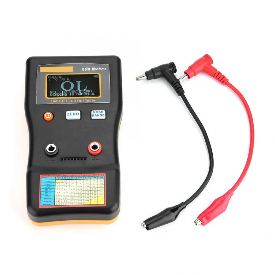 Устройство для проверки автоматического диапазона измеритель емкости