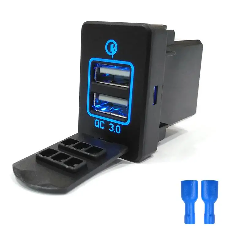 Модифицированное автомобильное зарядное устройство с 2 usb портами новейшее