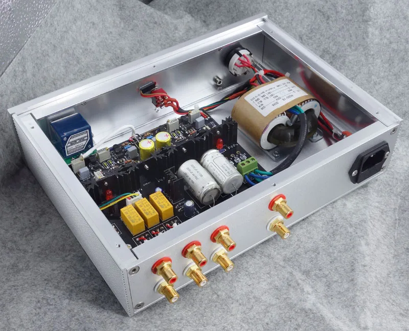 Hi-Fi Jc-2 Предварительный усилитель 2-канальный вырубки 6-канальный регулятор громкости спереди предусилитель усилитель