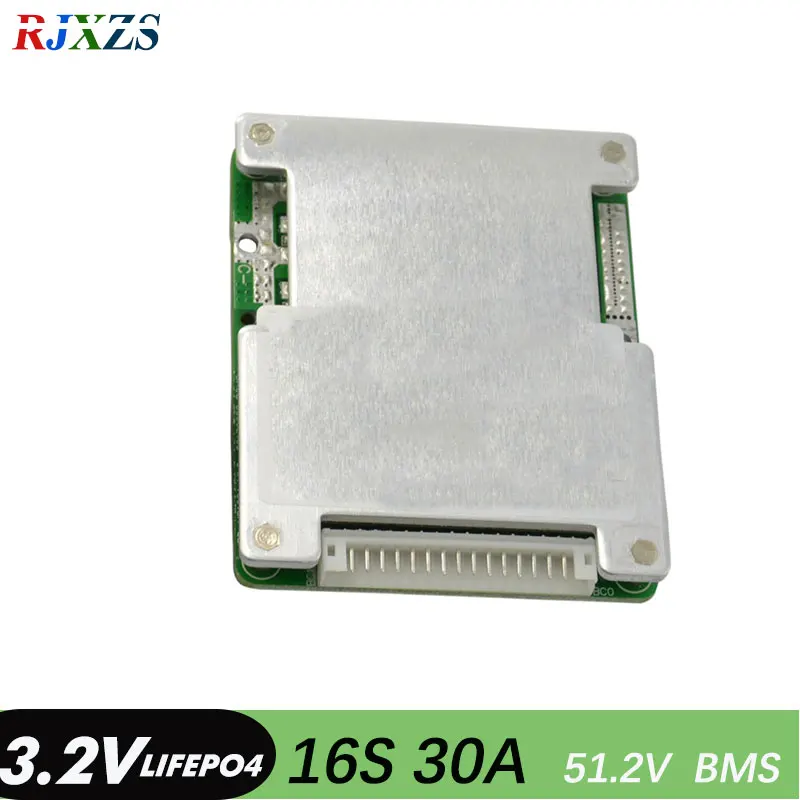 16S 30A lifepo4 48 В 26650 18650 BMS PCM 16s Защитная плата батареи bms с балансировкой для