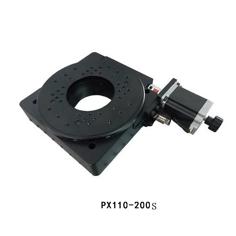 PX110 200S моторизованный поворотный этап Вращательный механизм оптическая