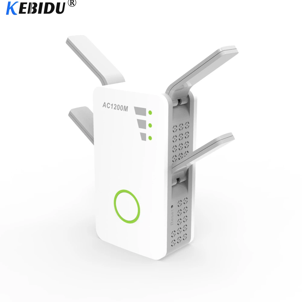 KEBIDU 2 4G/5G 1200 Мбит/с беспроводной-AC двухдиапазонный ретранслятор AP беспроводной