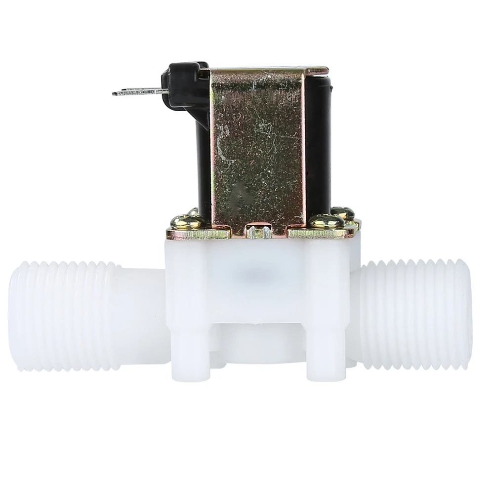 12V/24V Универсальный 1/2 &quotN/C Пластик электромагнитный клапан Магнитный водный и