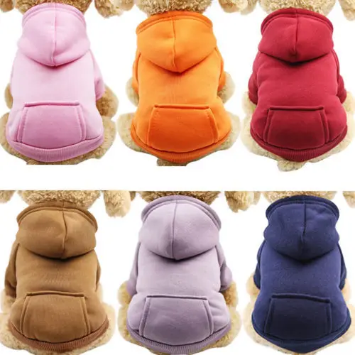 Зимнее пальто толстовки новая одежда теплый комбинезон для собак кошек щенков