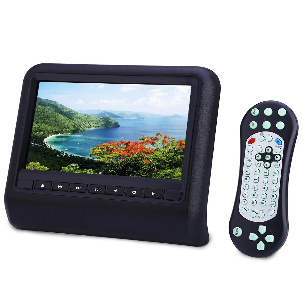 Клиренс 9 ''Автомобильный подголовник dvd плеер 800x480 lcd задний монитор