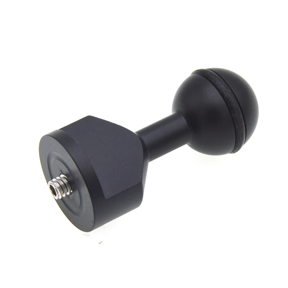 OPQ 2Pcs 1 дюймовый шаровой адаптер с 1/4 дюймовым винтом для подводной камеры поднос