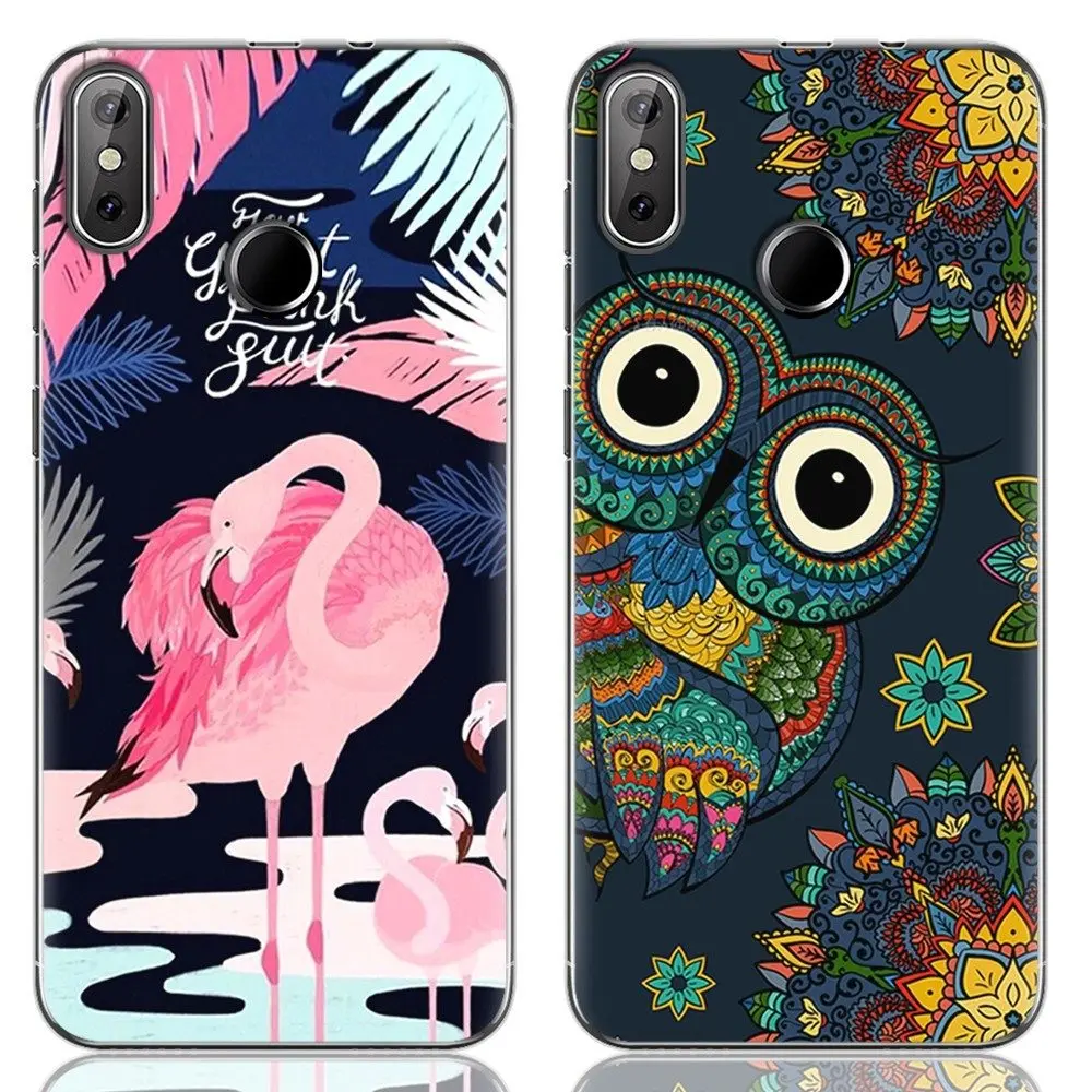 Мягкий чехол для телефона силиконовый Cubot R11( J3 Pro) 5 дюймов TPU модный цветной